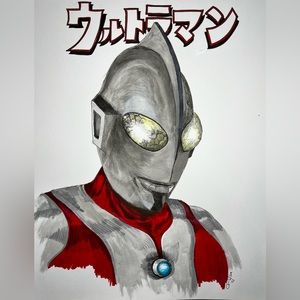 Ultraman art print